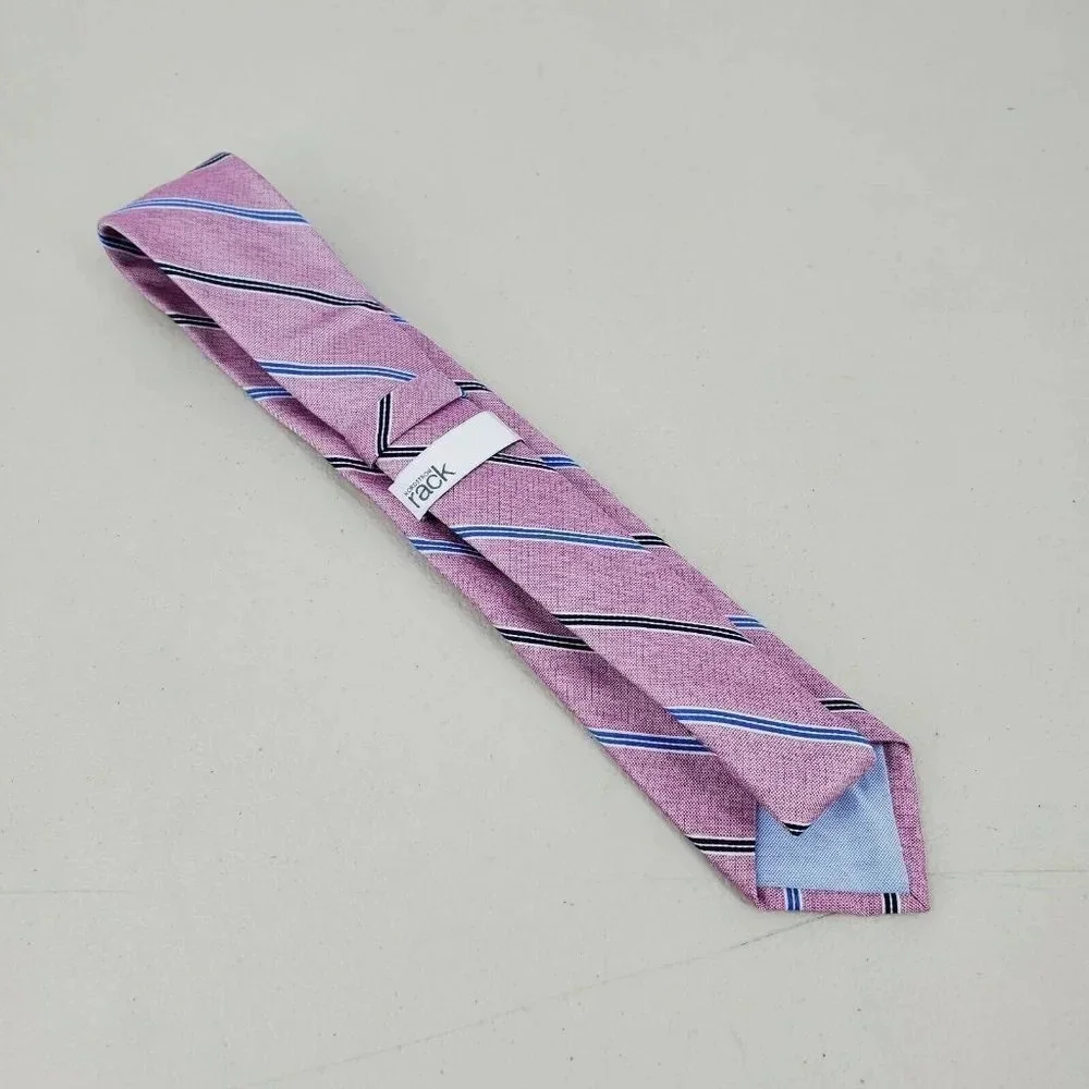 Norstrom‎ Rack Pink Striped Knit Tie NWOT